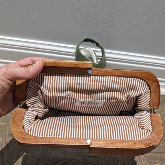 Charles by Charles David Green Platform Sandals Shoes & Matching Clutch Set - Picture 11 of 14